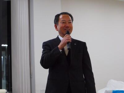 館長開会あいさつ
