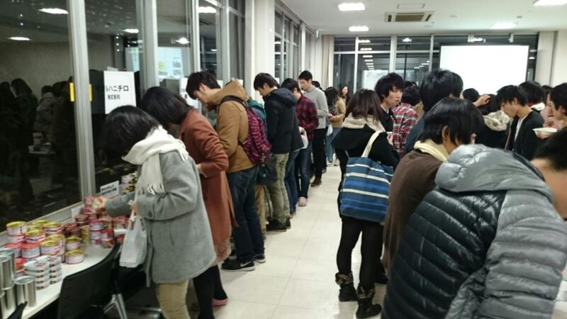 各社缶詰から選択中